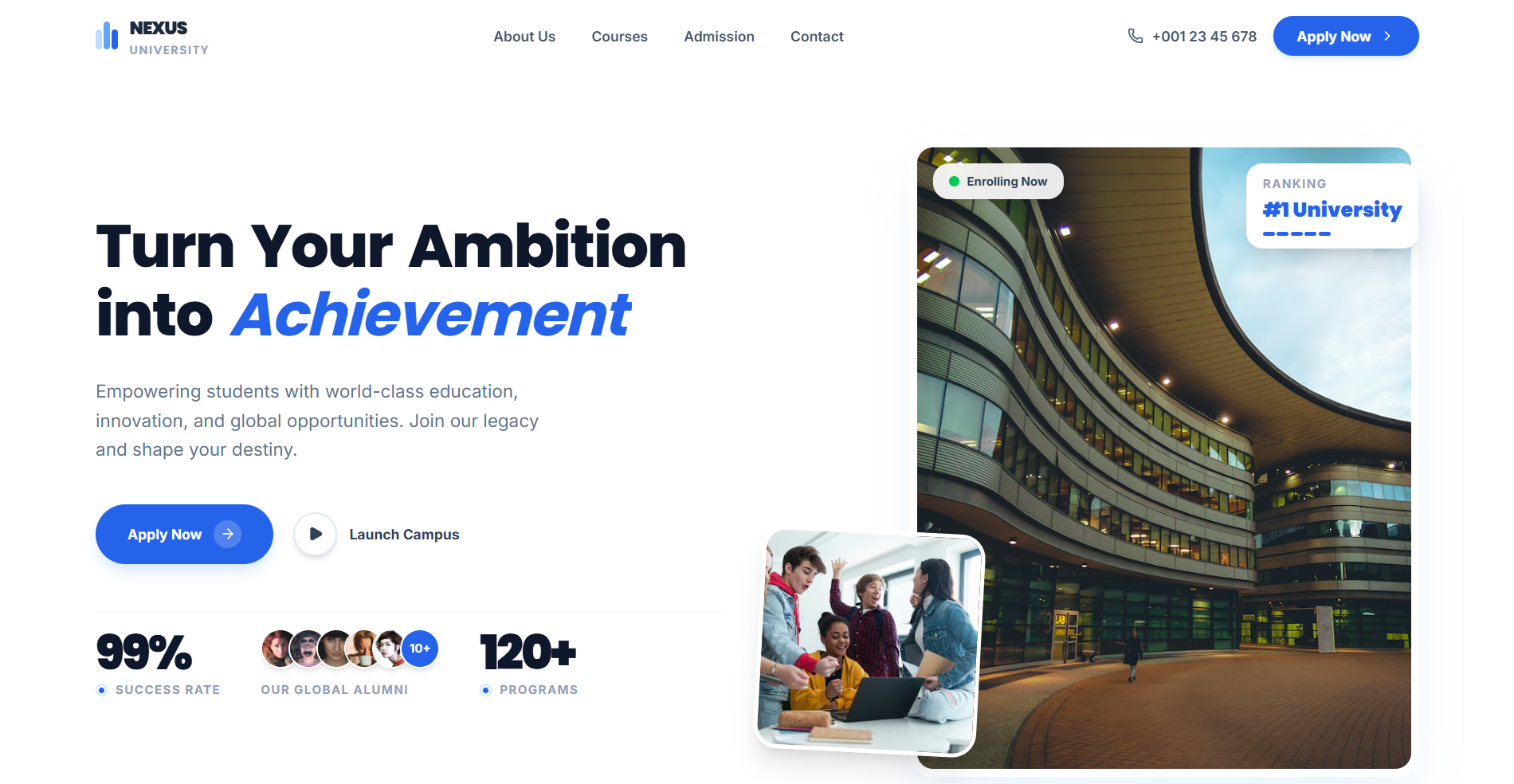 Nexus University — Turn Your Ambition into Achievement